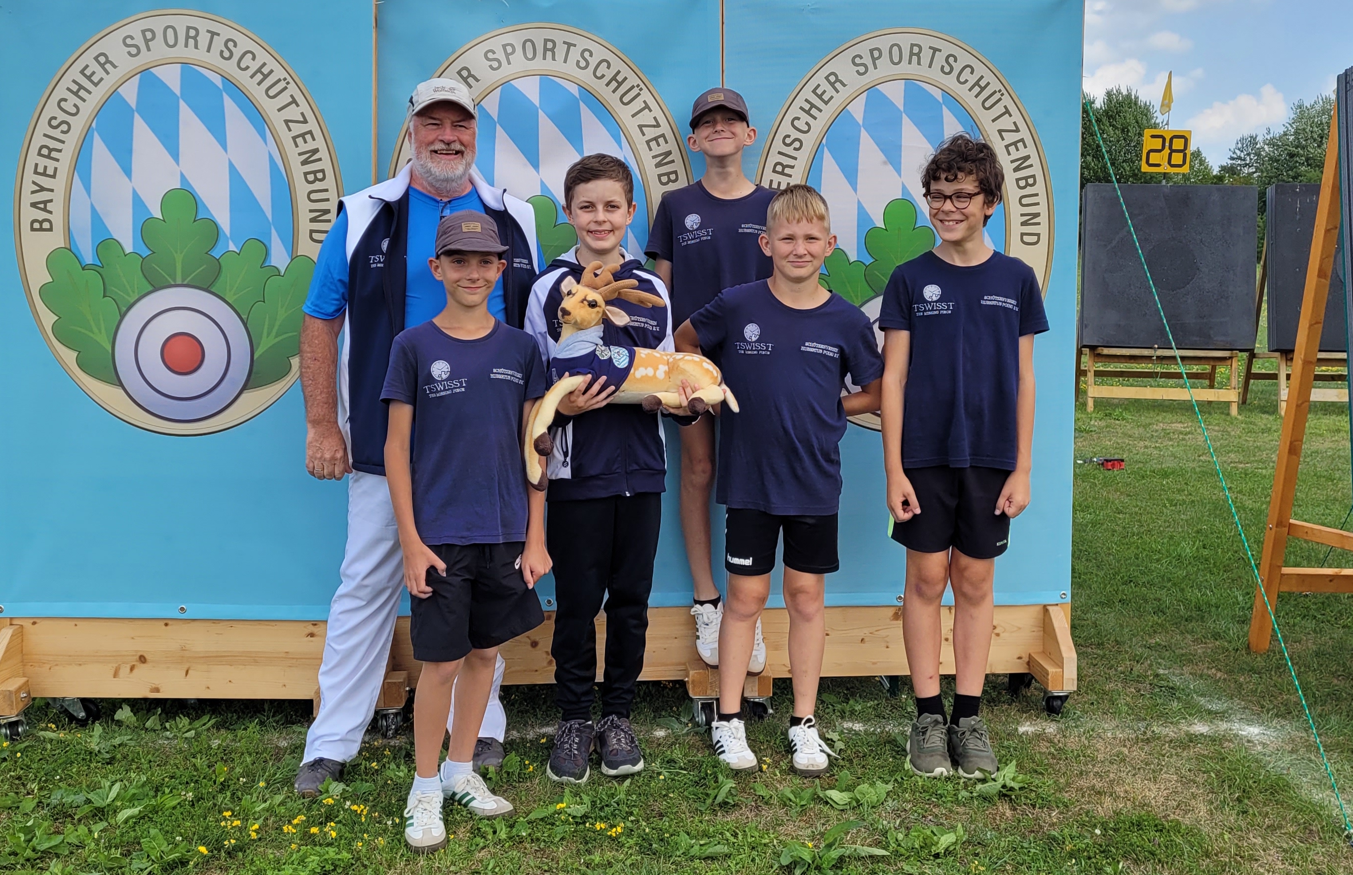 Das Team auf der Bayerischen Meisterschaft